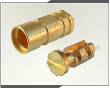 Brass Concrete Anchors Slotted 