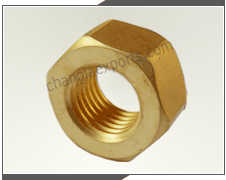 Brass Hex nuts 