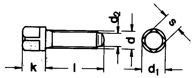 DIN 480 Square Head Bolts Specifications