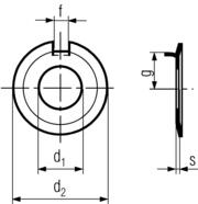 DIN 432 External Tab Washer Specifications