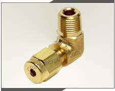 Brass Male to Femal Elbow
