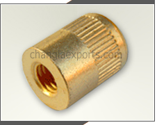 Cuivres Knurling Inserts 
