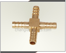 Brass Gas Fitting 4way